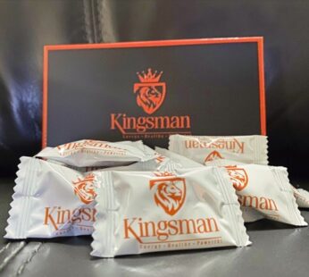 Bonbons Kingsman – Vitamax – Aphrodisiaque 100% Bio pour Homme – 12 sachets